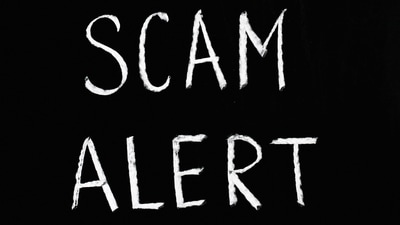 The woman realised it was a scam when she did not find the company's address.
