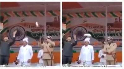 Another pigeon was later arranged for the officer, which was released successfully. (X) Another pigeon was later arranged for the officer, which was released successfully. (X)