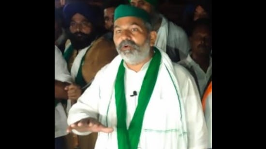 BKU spokesperson Rakesh Tikait (HT FIle Photo)