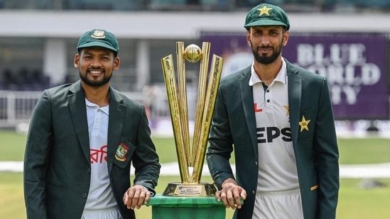 Pakistan vs Bangladesh Live Score: Toss delayed due to wet outfield