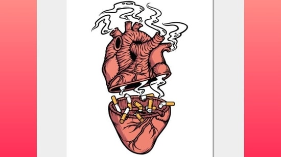 Cigarettes to heart attacks: Here's how smoking destroys your heart and what you can do to stop it (Photo by TeePublic)