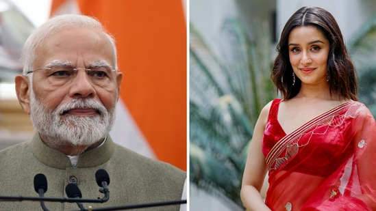 While PM Modi has 91.3 million followers on Instagram, Shraddha Kapoor has 91.4 million followers on the platform. 