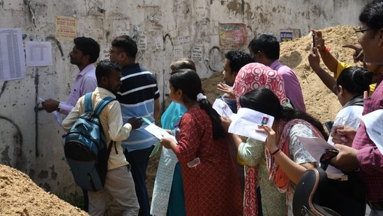 The NTA has so far issued UGC NET admit cards for August 21-23 examinations. Hall tickets for the remaining exam days will be issued soon. (Photo by Santosh Kumar)
