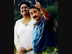 The image shows power couple Sarada Muraleedharan and V Venu. She is going to be the next Chief Secretary of Kerala. 