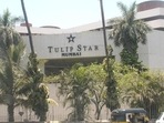 Hotel Tulip Star, in Juhu, was recently razed. Luxe triplex apartments will be built here. (HT Photo) Hotel Tulip Star, in Juhu, was recently razed. Luxe triplex apartments will be built here. (HT Photo)