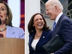 Nancy Pelosi reveals how Kamala Harris ‘took advantage’ when she wanted ‘open process’ to replace Joe Biden (Photo by SAUL LOEB / AFP, AP Photo/Evan Vucci)