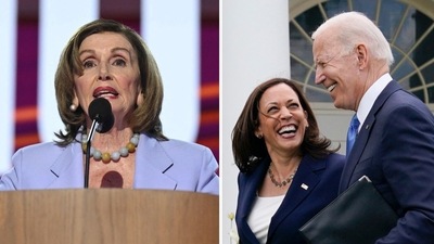Nancy Pelosi reveals how Kamala Harris ‘took advantage’ when she wanted ‘open process’ to replace Joe Biden (Photo by SAUL LOEB / AFP, AP Photo/Evan Vucci) Nancy Pelosi reveals how Kamala Harris ‘took advantage’ when she wanted ‘open process’ to replace Joe Biden (Photo by SAUL LOEB / AFP, AP Photo/Evan Vucci)