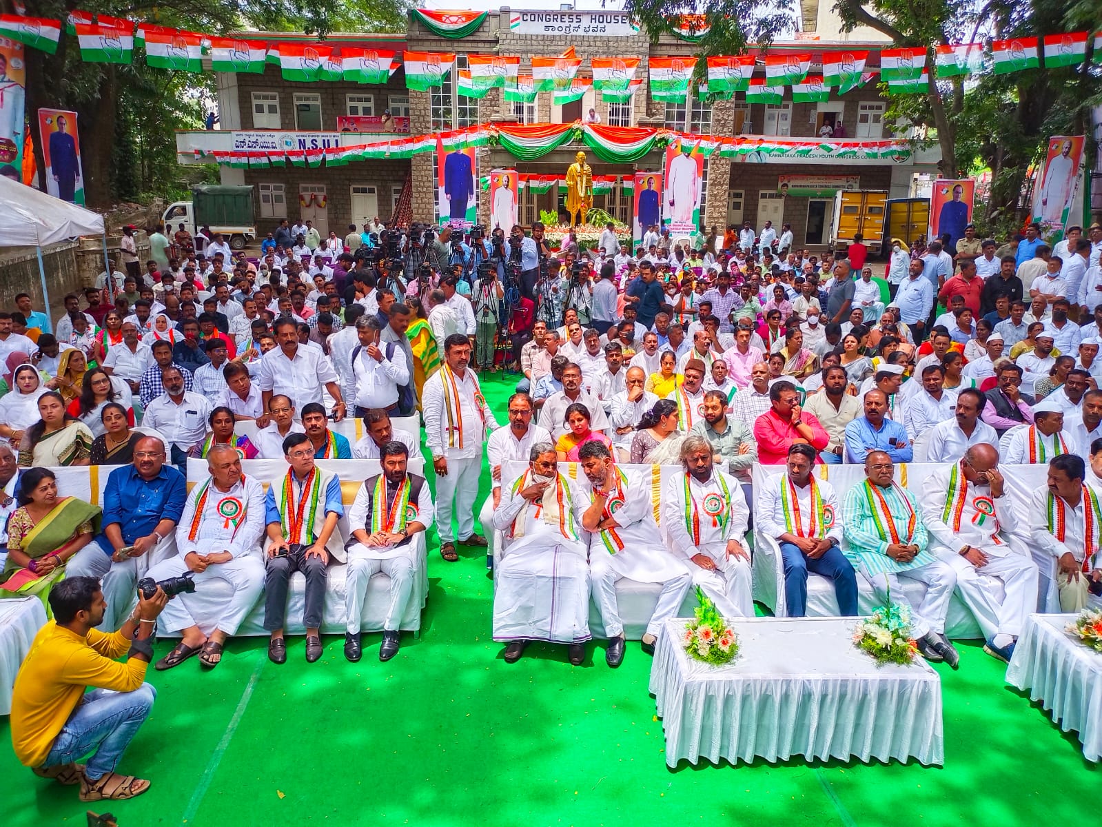 ಹಿಂದುಳಿದ ವರ್ಗಗಳ ಕಲ್ಯಾಣ ಮತ್ತು ಸಂವಿಧಾನದ ಆಶಯಗಳನ್ನು ಈಡೇರಿಸುವುದು ಕಾಂಗ್ರೆಸ್‌ ಪಕ್ಷದಿಂದ ಮಾತ್ರ ಸಾಧ್ಯ ಎಂದ ನಾಯಕರು, ಕಾಂಗ್ರೆಸ್‌ ಮಾತ್ರ ಸಾಮಾಜಿಕ ನ್ಯಾಯದ ಪರಿಕಲ್ಪನೆಯನ್ನು ಎತ್ತಿ ಹಿಡಿಯಬಲ್ಲದು ಎಂದು ಅಭಿಪ್ರಾಯಪಟ್ಟರು.