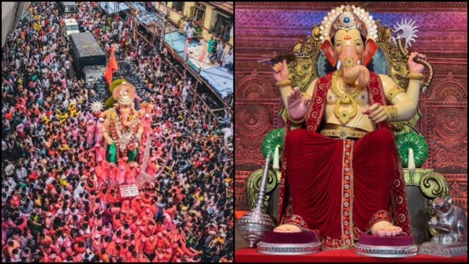 Lalbaugcha Raja ಇಂದು ಮುಂಬೈನ ಲಾಲ್‌ಬೌಚಾ ರಾಜಾಗೆ ವಿದಾಯ.. ಫೋಟೋಸ್ ಜೊತೆ ಈ