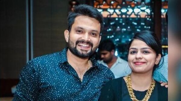 ವಿಜಯಾನಂದ ಸಿನಿಮಾಕ್ಕೂ ಮುನ್ನ ಈ ಜೋಡಿ ಟ್ರಂಕ್‌ ಎಂಬ ಸಿನಿಮಾದಲ್ಲಿಯೂ ಒಟ್ಟಿಗೆ ಕೆಲಸ ಮಾಡಿತ್ತು. (Instagram/ Rishika Sharma/ Nihal Rajput)&nbsp;
