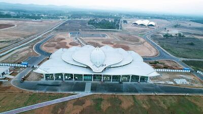 Shivamogga Airport: ಶಿವಮೊಗ್ಗ ವಿಮಾನ ನಿಲ್ದಾಣ ಕರ್ನಾಟಕದ ಮೂರನೇ ಅಂತಾರಾಷ್ಟ್ರೀಯ ವಿಮಾನ ನಿಲ್ದಾಣ? (ANI Photo) (ANI)