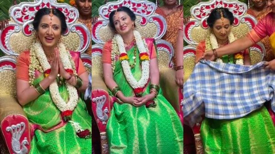 Harshika Poonacha Seemanta ಕಾಸಿನ ಸರ ಧರಿಸಿ ಸೀಮಂತ ಕಾರ್ಯ ಮುಗಿಸಿದ