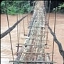 ಅಪಾಯಕಾರಿ ಅಡಿಕೆ ಪಾಲವೇ ಇಲ್ಲಿ ಸಂಪರ್ಕ ಸೇತುವೆ