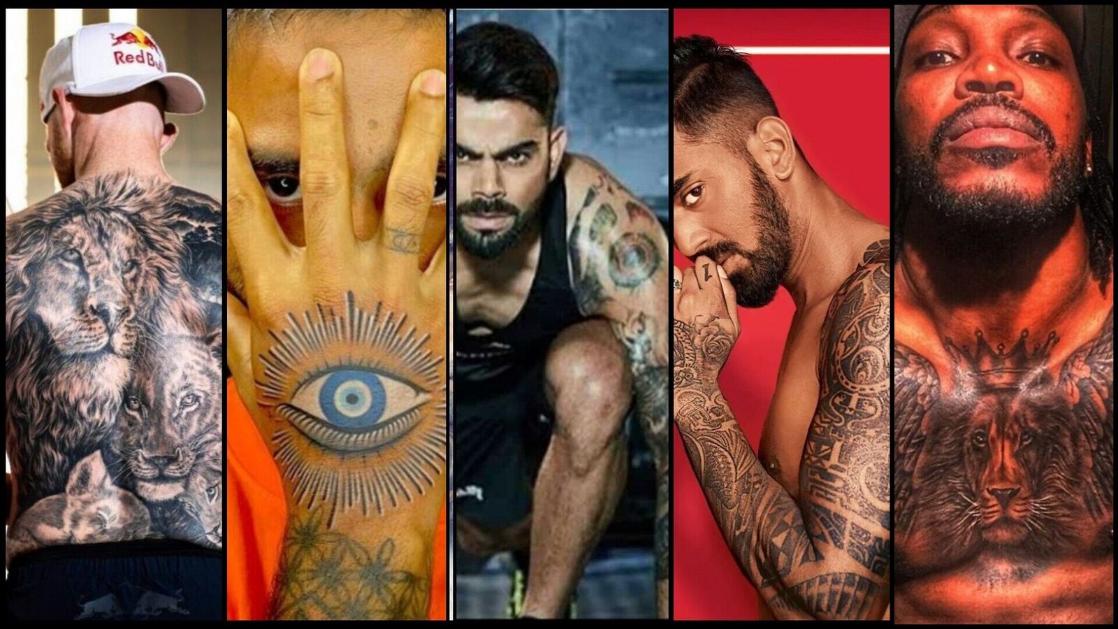 Bowled over by cricketers' tattoos