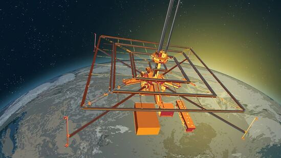 ಕ್ಯಾಲ್ಟೆಕ್‌ ತಂಡ ಬಾಹ್ಯಾಕಾಶದ ಕಕ್ಷೆಗೆ ಕಳುಹಿಸಿದ್ದ ಪವರ್‌ ಟ್ರಾನ್ಸ್‌ಮಿಷನ್‌ ಉಪಕರಣ ತೆರೆದುಕೊಂಡಾಗ ಕಾಣುವ ರೀತಿ ಇದು. ಇನ್ನು ಸಂಶೋಧನೆಯ ವಿಚಾರಕ್ಕೆ ಬಂದರೆ, ಬಾಹ್ಯಾಕಾಶ-ಆಧಾರಿತ ಸೌರ ಶಕ್ತಿಯು ಭೂಮಿಯ ಬಹಳಷ್ಟು ಶುದ್ಧ ಇಂಧನದ ಸಮಸ್ಯೆಗಳನ್ನು ಪರಿಹರಿಸುತ್ತದೆ; ಒಂದು ಕಕ್ಷೀಯ ಸೌರ ಸೆಟಪ್ ಇದ್ದರೆ, ಅದು ಸೂರ್ಯನ ಬೆಳಕನ್ನು 24/7 ಸಂಗ್ರಹಿಸುವುದು ಸಾಧ್ಯವಿದೆ. ಇದು ಯಾವುದೇ ಪ್ರತೀಕೂಲ ಪರಿಸ್ಥಿತಿಗಳಿಂದ ತೊಂದರೆಗೆ ಒಳಗಾಗುವ ಸಾಧ್ಯತೆ ಕಡಿಮೆ.