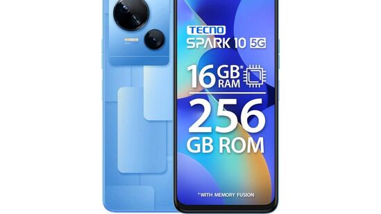 Tecno Spark 10 5G | ಈ ಫೋನ್‌ ದರ 15,000 ರೂಪಾಯಿ. ಇದು ಮೀಡಿಯಾಟೆಕ್‌ ಡೈಮೆನ್ಸಿಟಿ 6020 ಹೊಂದಿದೆ.&nbsp;