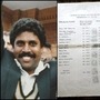 ಭಾರತದ ಆಟಗಾರರ 40 ವರ್ಷ ಹಳೆಯ ಪೇಸ್ಲಿಪ್ ವೈರಲ್