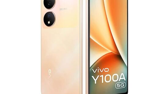 Vivo Y100A 5G | ವಿವೊ ವೈ100 ಎ ಎಂಬ 5ಜಿ ಸ್ಮಾರ್ಟ್‌ಫೋನ್‌ ನಿಮಗೆ ಸೂಕ್ತವಾಗಬಹುದು. ಇದರ ದರ 25,999 ರೂಪಾಯಿ ಇದೆ. ಇದರಲ್ಲಿ 6.38 ಇಂಚಿನ ಫುಲ್‌ ಎಚ್‌ಡಿ ಪ್ಲಸ್‌ ಅಮೊಲೆಡ್‌ ಡಿಸ್‌ಪ್ಲೇ ಇದೆ. ಇದರಲ್ಲಿ 4,500 ಎಂಎಎಚ್‌ ಬ್ಯಾಟರಿ ಇದೆ.