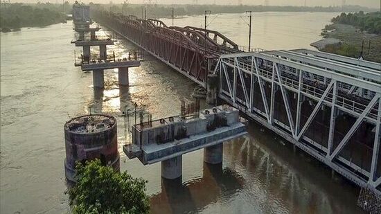 ತುಂಬಿ ಹರಿಯುತ್ತಿರುವ ಯಮುನಾ ನದಿ (ಸಾಂಕೇತಿಕ ಚಿತ್ರ)