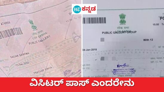 ಸಂಸತ್ ಕಲಾಪ ವೀಕ್ಷಣೆಗೆ ವಿಸಿಟರ್ ಪಾಸ್‌ ನೀಡಲಾಗುತ್ತಿದ್ದು, ಇದೇನು ಎಂಬುದರ ವಿವರ ಇಲ್ಲಿದೆ. (ಸಾಂಕೇತಿಕ ಚಿತ್ರ)