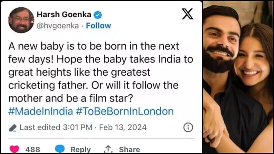 ಹರ್ಷ್ ಗೋಯೆಂಕಾ ಪೋಸ್ಟ್ ಹರ್ಷ್ ಗೋಯೆಂಕಾ ಪೋಸ್ಟ್