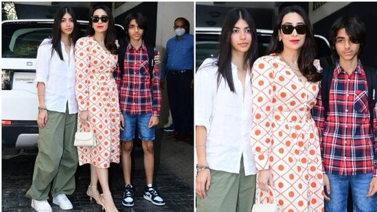 ಕರಿಷ್ಮಾ ಕಪೂರ್ 2005ರಲ್ಲಿ ತಾಯಿಯಾದರು. ಚಿತ್ರರಂಗದ ಉತ್ತುಂಗದಲ್ಲಿದ್ದಾಗ 2003ರಲ್ಲಿ ದೆಹಲಿ ಮೂಲದ ಉದ್ಯಮಿ ಸುಂಜಯ್ ಕಪೂರ್ ಅವರನ್ನು ವಿವಾಹವಾದರು. ಈ ದಂಪತಿಗೆ ಇಬ್ಬರು ಮಕ್ಕಳಿದ್ದಾರೆ. ಮಗಳು ಸಮೈರಾ ಕಪೂರ್ ಮತ್ತು ಮಗ ಕಿಯಾನ್ ರಾಜ್ ಕಪೂರ್ ಎಂಬ ಇಬ್ಬರು ಮಕ್ಕಳನ್ನು ಹೊಂದಿದ್ದಾರೆ. . 2014 ರಲ್ಲಿ, ಕರಿಷ್ಮಾ ಮತ್ತು ಸಂಜಯ್ ವಿವಾಹ ವಿಚ್ಛೇದನ ಪಡೆದರು. (ಎಚ್ ಟಿ ಫೋಟೋ/ವರಿಂದರ್ ಚಾವ್ಲಾ) ಕರಿಷ್ಮಾ ಕಪೂರ್ 2005ರಲ್ಲಿ ತಾಯಿಯಾದರು. ಚಿತ್ರರಂಗದ ಉತ್ತುಂಗದಲ್ಲಿದ್ದಾಗ 2003ರಲ್ಲಿ ದೆಹಲಿ ಮೂಲದ ಉದ್ಯಮಿ ಸುಂಜಯ್ ಕಪೂರ್ ಅವರನ್ನು ವಿವಾಹವಾದರು. ಈ ದಂಪತಿಗೆ ಇಬ್ಬರು ಮಕ್ಕಳಿದ್ದಾರೆ. ಮಗಳು ಸಮೈರಾ ಕಪೂರ್ ಮತ್ತು ಮಗ ಕಿಯಾನ್ ರಾಜ್ ಕಪೂರ್ ಎಂಬ ಇಬ್ಬರು ಮಕ್ಕಳನ್ನು ಹೊಂದಿದ್ದಾರೆ. . 2014 ರಲ್ಲಿ, ಕರಿಷ್ಮಾ ಮತ್ತು ಸಂಜಯ್ ವಿವಾಹ ವಿಚ್ಛೇದನ ಪಡೆದರು. (ಎಚ್ ಟಿ ಫೋಟೋ/ವರಿಂದರ್ ಚಾವ್ಲಾ)