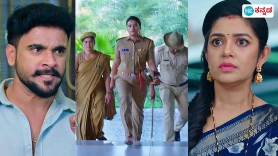 Amruthadhaare Serial today episode: ಝೀ ಕನ್ನಡವು ಅಮೃತಧಾರೆ ಧಾರಾವಾಹಿಯ ಇಂದಿನ ಸಂಚಿಕೆಯ ಪ್ರಮೋ ಬಿಡುಗಡೆ ಮಾಡಿದೆ. ಒಂದೆಡೆ ಮಲ್ಲಿ ಮೇಲೆ ದೌರ್ಜನ್ಯ ಎಸಗಿದ ಗೌತಮ್‌ ವಿರುದ್ಧ ಭೂಮಿಕಾ ಕಿಡಿಕಾರುತ್ತಾಳೆ. ಇದೇ ಸಮಯದಲ್ಲಿ ಮನೆಗೆ ಪೊಲೀಸರ ಎಂಟ್ರಿ ಆಗುತ್ತದೆ. ಭೂಮಿಕಾ ಹೆಸರಲ್ಲಿ ಶಕುಂತಲಾದೇವಿ ಪೊಲೀಸರಿಗೆ ದೂರು ನೀಡಿದ್ರ? ಎಂಬ ಅನುಮಾನದಲ್ಲಿ ಪ್ರೇಕ್ಷಕರಿದ್ದಾರೆ.