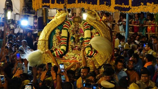 ಮೇಲುಕೋಟೆ ದೇವಾಲಯದ ಸುತ್ತಲೂ ಸಂಜೆಯಿಂದಲೇ ಜಮಾವಣೆಗೊಂಡಿದ್ದ ಸಹಸ್ರಾರು ಭಕ್ತರು ಚೆಲುವ ನಾರಾಯಣ ಸ್ವಾಮಿಯ ಉತ್ಸವ ಬಂದ ತಕ್ಷಣವೇ ಪುಳಕಿತರಾದರು. &nbsp;ಗೋವಿಂದ ಗೋವಿಂದ &nbsp;ನಾಮ ಮೊಳಗಿಸಿ ದೇವರ ದರ್ಶನ ಪಡೆದು ನಮಸ್ಕರಿಸಿದರು. ಉತ್ಸವವು ಶುಕ್ರವಾರ ಬೆಳಗಿನವರೆಗೂ ಸಾಂಗವಾಗಿ ನೆರವೇರಿತು.