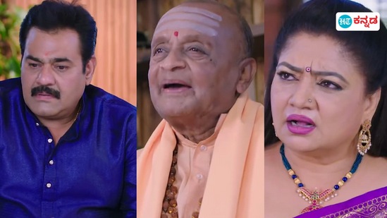 ಗೌತಮ್‌ ದಿವಾನ್‌ ಮನೆಗೆ ಭೂಮಿಕಾ ತನ್ನ ತಂದೆಯ ಪರಿಚಯದ ಮಹಾನ್‌ ಗುರುಗಳನ್ನು ಕರೆಯಿಸಿದ್ದಾರೆ. &nbsp;ಭೂಮಿಕಾ ಮತ್ತು ಗೌತಮ್‌ ಜಾತಕ ಸರಿ ಇಲ್ಲ ಎಂದಿದ್ದ ಶಾಸ್ತ್ರಿಗಳ ಸುಳ್ಳು ಜಾತಕದ ಎದುರು ಸತ್ಯ ಏನೆಂದು ಇಂದಿನ ಅಮೃತಧಾರೆ ಸಂಚಿಕೆಯಲ್ಲಿ &nbsp;ತಿಳಿಯಲಿದೆ.&nbsp;