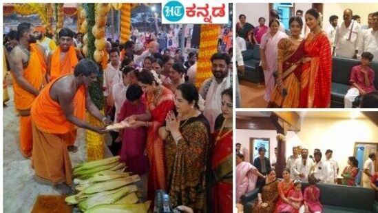 ಬಾಲಿವುಡ್ ನಟಿ ಶಿಲ್ಪಾ ಶೆಟ್ಟಿ ಶಿಬರೂರಿನ ನಾಗಮಂಡಲಕ್ಕೆ ಹಿಂಗಾರ ಹರಕೆ ಅರ್ಪಿಸಿದ್ದಾರೆ. ಈ ವೇಳೆ ಮಕ್ಕಳಾದ ವಿಯಾನ್ ಕುಂದ್ರಾ, ಸಮಿಷಾ ಕುಂದ್ರಾ ಮತ್ತು ತಾಯಿ ಸುನಂದಾ ಶೆಟ್ಟಿ ಜೊತೆಯಲ್ಲಿದ್ದರು.