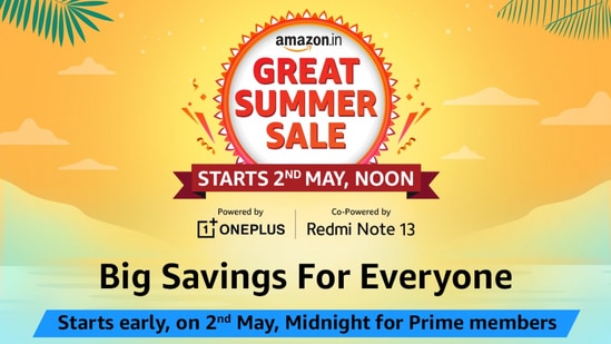 ಅಮೆಜಾನ್ ಗ್ರೇಟ್ ಸಮ್ಮರ್‌ ಸೇಲ್‌ 2024; ಮೇ 2ರ ಮಧ್ಯಾಹ್ನದಿಂದ ಶುರು, ವಿವಿಧ ಉತ್ಪನ್ನಗಳ ಮೇಲೆ ವೈವಿಧ್ಯದ ಡೀಲ್‌ 