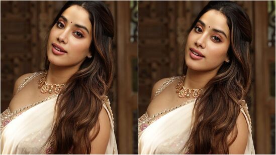 ಇನ್ನು ಸಿನಿಮಾ ವಿಚಾರಕ್ಕೆ ಬಂದರೆ, ತೆಲುಗಿನಲ್ಲಿ ಜೂ. ಎನ್ಟಿಆರ್ ಜತೆಗೆ ದೇವರ ಸಿನಿಮಾದಲ್ಲಿ ನಾಯಕಿಯಾಗಿ ನಟಿಸುವ ಮೂಲಕ ಟಾಲಿವುಡ್ ಪ್ರವೇಶಿಸಿದ್ದಾರೆ. ಇನ್ನು ಸಿನಿಮಾ ವಿಚಾರಕ್ಕೆ ಬಂದರೆ, ತೆಲುಗಿನಲ್ಲಿ ಜೂ. ಎನ್ಟಿಆರ್ ಜತೆಗೆ ದೇವರ ಸಿನಿಮಾದಲ್ಲಿ ನಾಯಕಿಯಾಗಿ ನಟಿಸುವ ಮೂಲಕ ಟಾಲಿವುಡ್ ಪ್ರವೇಶಿಸಿದ್ದಾರೆ. 