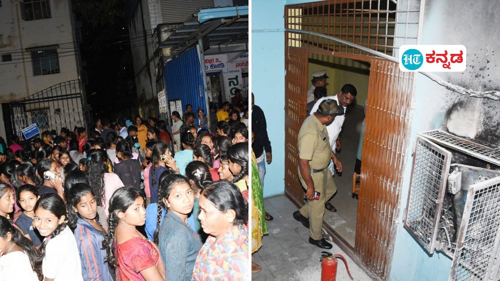 ತುಮಕೂರು: 300 ವಿದ್ಯಾರ್ಥಿನಿಯರಿದ್ದ ಸಮಾಜ ಕಲ್ಯಾಣ ಇಲಾಖೆ ಹಾಸ್ಟೆಲ್‌ನಲ್ಲಿ ಅಗ್ನಿದುರಂತ, ಶಾರ್ಟ್‌ ಸರ್ಕ್ಯೂಟ್‌ ಕಾರಣ