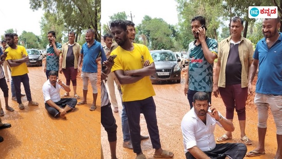 Mangalore Rain: ವಾಹನ ಸವಾರರ ಪರದಾಟ ನೋಡಿ ರಸ್ತೆಯಲ್ಲೇ ಕುಳಿತ ಹೋಟೆಲ್ ಮಾಲೀಕ Mangalore Rain: ವಾಹನ ಸವಾರರ ಪರದಾಟ ನೋಡಿ ರಸ್ತೆಯಲ್ಲೇ ಕುಳಿತ ಹೋಟೆಲ್ ಮಾಲೀಕ