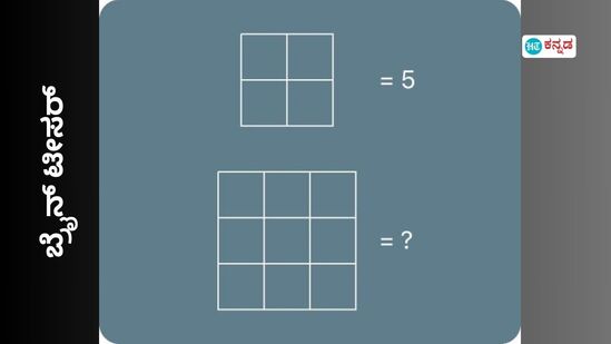 4 ಚೌಕ ಕೂಡಿಸಿದ್ರೆ 5 ಆದ್ರೆ 9 ಚೌಕ ಸೇರಿ ಎಷ್ಟಾಗುತ್ತೆ, ಥಟ್ಟಂತ ಉತ್ತರ ಹೇಳಿ