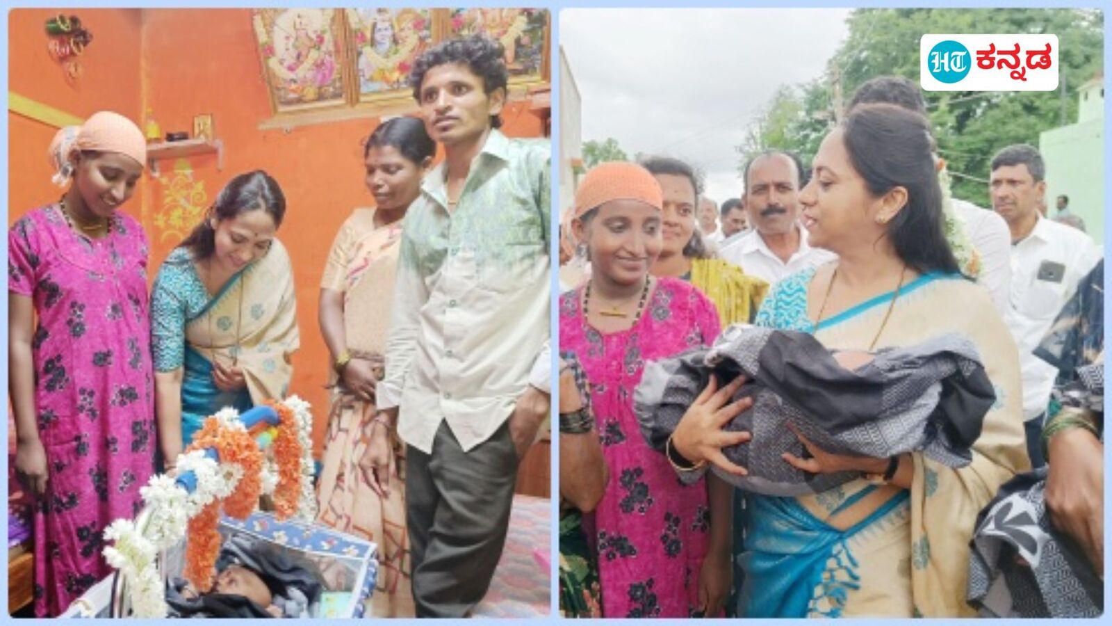 ಕೃಷ್ಣ ಕುಟೀರದಲ್ಲಿದ್ದ ಬಾಣಂತಿಗೆ ಕೊನೆಗೂ ಸಿಕ್ಕ ಮುಕ್ತಿ, ಮನೆಗೆ ವಾಪಸ್; ಬಾಣಂತಿಯರನ್ನ ಹೊರಗಡೆ ಇಡುವ ಕೆಟ್ಟ ಆಚರಣೆ ಬೇಡ: ನಾಗಲಕ್ಷ್ಮಿ