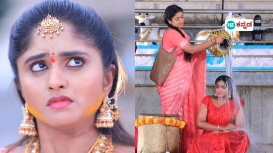 ಮಹಾ ಮಂಗಳಾರತಿ ಮಾಡೋಕೂ ಮುನ್ನ ಶ್ರೇಷ್ಠಾಗೆ ಅರಿಶಿನ, ಕುಂಕುಮ ಹಚ್ಚಿ ಬಳೆ ತೊಡಿಸಿದ ಭಾಗ್ಯಾ; ಭಾಗ್ಯಲಕ್ಷ್ಮೀ ಧಾರಾವಾಹಿ ಮಹಾ ಮಂಗಳಾರತಿ ಮಾಡೋಕೂ ಮುನ್ನ ಶ್ರೇಷ್ಠಾಗೆ ಅರಿಶಿನ, ಕುಂಕುಮ ಹಚ್ಚಿ ಬಳೆ ತೊಡಿಸಿದ ಭಾಗ್ಯಾ; ಭಾಗ್ಯಲಕ್ಷ್ಮೀ ಧಾರಾವಾಹಿ