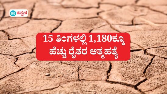 15 ತಿಂಗಳಲ್ಲಿ ಕರ್ನಾಟಕದ 1180ಕ್ಕೂ ಹೆಚ್ಚು ರೈತರ ಆತ್ಮಹತ್ಯೆ (ಸಾಂಕೇತಿಕ ಚಿತ್ರ)