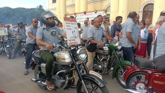 ಮೈಸೂರಿನಲ್ಲಿ ಹಲವಾರು ವರ್ಷಗಳಿಂದಲೂ ಬಳಕೆ ಮಾಡುತ್ತಿರುವ ಜಾವಾ ಕಂಪೆನಿಯ ಯೆಜ್ಡಿ ಬೈಕ್‌ಗಳನ್ನು ಬಳಸುತ್ತಿರುವವರು ಉತ್ಸಾಹದಿಂದಲೇ ಭಾಗಿಯಾದರು,