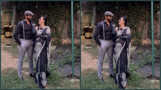 ಕಪ್ಪು ಬಿಳುಪು ಕಾಸ್ಟ್ಯೂಮ್ ಧರಿಸಿ ಚಂದನ್ ಗೌಡ ಹಾಗೂ ನೇಹಾ, ಫೋಟೋಗೆ ಪೋಸ್ ಕೊಟ್ಟಿದ್ದಾರೆ. ಕಪ್ಪು ಬಿಳುಪು ಕಾಸ್ಟ್ಯೂಮ್ ಧರಿಸಿ ಚಂದನ್ ಗೌಡ ಹಾಗೂ ನೇಹಾ, ಫೋಟೋಗೆ ಪೋಸ್ ಕೊಟ್ಟಿದ್ದಾರೆ. 