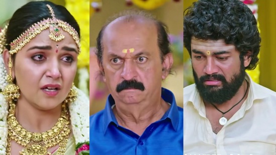 ಕ್ಷಮಿಸು ಎನ್ನುತ್ತಲೇ ಪಾರುಗೆ ತಾಳಿ ಕಟ್ಟಲು ರೆಡಿಯಾದ ಶಿವು, ಹೆಚ್ಚಾಯ್ತು ವೀರಭದ್ರನ ಕೋಪ ಕ್ಷಮಿಸು ಎನ್ನುತ್ತಲೇ ಪಾರುಗೆ ತಾಳಿ ಕಟ್ಟಲು ರೆಡಿಯಾದ ಶಿವು, ಹೆಚ್ಚಾಯ್ತು ವೀರಭದ್ರನ ಕೋಪ