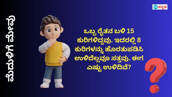 Brain Teaser: ರೈತನಲ್ಲಿ ಉಳಿದ ಕುರಿಗಳ ಸಂಖ್ಯೆ ಕಂಡುಹಿಡಿದರೆ ನೀವೇ ಜಾಣರು