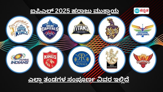 ಐಪಿಎಲ್ 2025 ಹರಾಜು ಮುಕ್ತಾಯ; ಎಲ್ಲಾ 10 ತಂಡಗಳ ಸಂಪೂರ್ಣ ತಂಡ, ರಿಟೈನ್ ಆದವರು, ಯಾರಿಗೆ ಎಷ್ಟು ಮೊತ್ತ? ಇಲ್ಲಿದೆ ವಿವರ