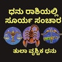 ಧನು ರಾಶಿಯಲ್ಲಿ ಸೂರ್ಯ ಸಂಚಾರಿಂದ ತುಲಾ, ವೃಶ್ಚಿಕ ಹಾಗೂ ಧನು ರಾಶಿಯವರ ಅದೃಷ್ಟ ಹೇಗಿದೆ ಎಂಬುದನ್ನು ತಿಳಿಯೋಣ