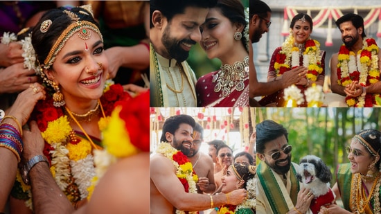ಬಾಲ್ಯದ ಗೆಳೆಯನ ಜತೆ ಕೀರ್ತಿ ಸುರೇಶ್ ಶುಭವಿವಾಹ: ಕಿಟ್ಟಿ ಮದುವೆ ಫೋಟೋಗಳು ವೈರಲ್ ಬಾಲ್ಯದ ಗೆಳೆಯನ ಜತೆ ಕೀರ್ತಿ ಸುರೇಶ್ ಶುಭವಿವಾಹ: ಕಿಟ್ಟಿ ಮದುವೆ ಫೋಟೋಗಳು ವೈರಲ್