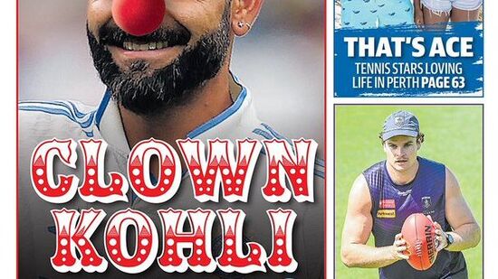 ಪತ್ರಿಕೆಯಲ್ಲಿ ವಿರಾಟ್‌ ಕೊಹ್ಲಿಗೆ ಬಳಸಿದ ಪದ