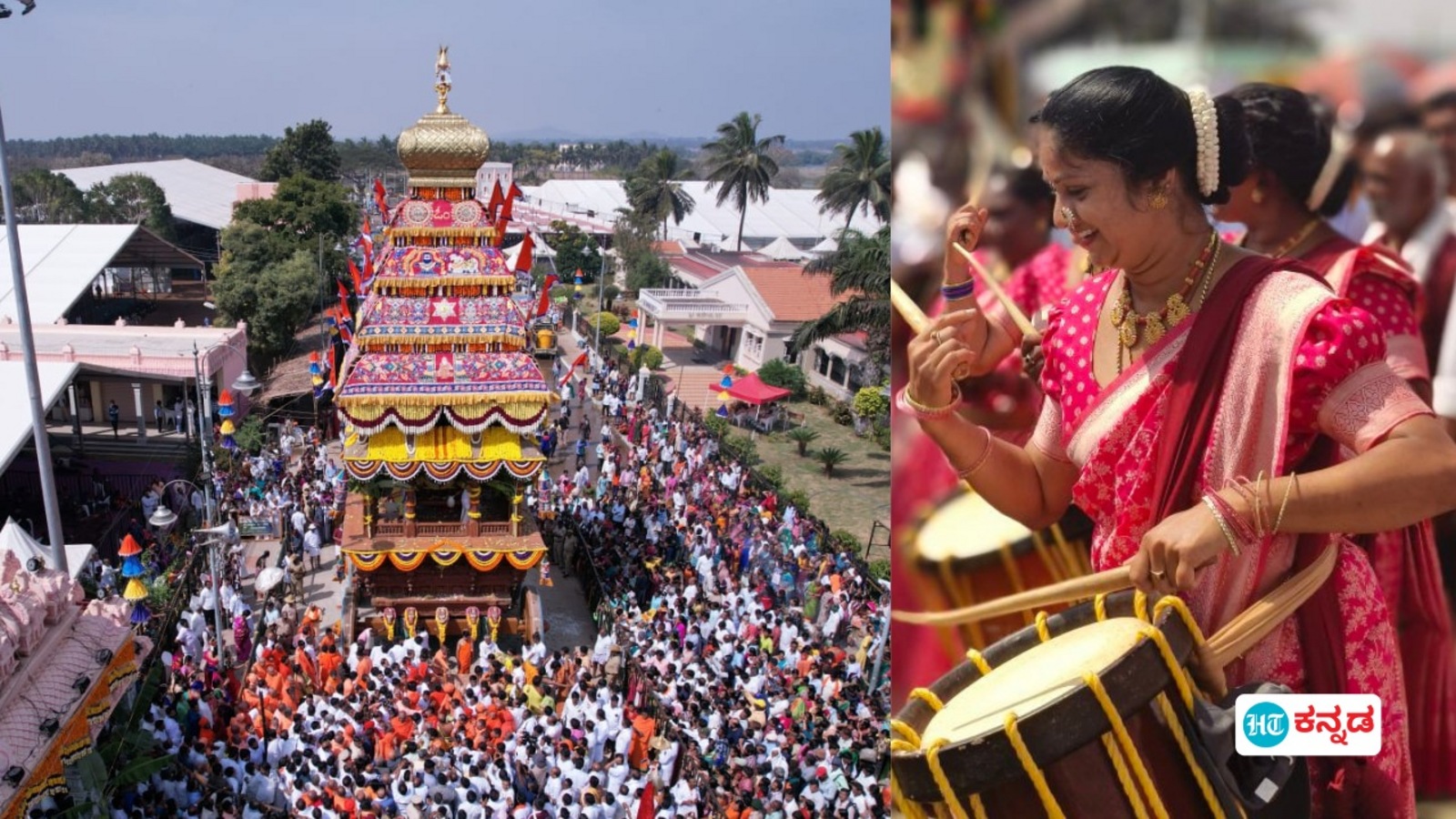 Suttur Jatre 2025: ಸುತ್ತೂರು ಜಾತ್ರೆಯಲ್ಲಿ ಕಲಾವಿದರ ಕಲರವ, ಮೈಸೂರು ದಸರಾ ನೆನಪಿಸಿದ ಮೆರವಣಿಗೆ, ಹಣ್ಣು ಎಸೆದು ಭಕ್ತಿಭಾವ ಮೆರೆದ ಭಕ್ತಗಣ