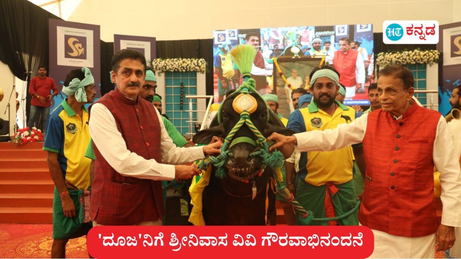 69 ಪದಕ ಗೆದ್ದ ಕಂಬಳದ ದೂಜ ನಿವೃತ್ತಿ; ಮಂಗಳೂರು ಶ್ರೀನಿವಾಸ ವಿವಿಯಲ್ಲಿ ಗೌರವಾಭಿನಂದನೆ, ಈ ಕೋಣ ಯಾಕಿಷ್ಟು ಫೇಮಸ್?
