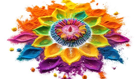 ಸುಂದರವಾದ ರಂಗೋಲಿ: ಭಾರತ ಹಬ್ಬಗಳ ನಾಡು. ಪ್ರತಿಯೊಂದು ಹಬ್ಬವನ್ನು ಇಲ್ಲಿ ಬಹಳ ವಿಜೃಂಭಣೆಯಿಂದ ಆಚರಿಸಲಾಗುತ್ತದೆ. ದೀಪಾವಳಿಯಾಗಿರಲಿ ಅಥವಾ ಹೋಳಿಯಾಗಿರಲಿ, ನಿಮ್ಮ ಮನೆಗೆ ಅತಿಥಿಗಳು ಬರುತ್ತಿರಬಹುದು. ಹೀಗಾಗಿ ನೀವು ಸುಂದರವಾದ ರಂಗೋಲಿಯನ್ನು ಬಿಡಿಸುವ ಮೂಲಕ ಅವರ ಮೆಚ್ಚುಗೆಯನ್ನು ಪಡೆಯಬಹುದು. ಸುಂದರವಾದ ರಂಗೋಲಿ: ಭಾರತ ಹಬ್ಬಗಳ ನಾಡು. ಪ್ರತಿಯೊಂದು ಹಬ್ಬವನ್ನು ಇಲ್ಲಿ ಬಹಳ ವಿಜೃಂಭಣೆಯಿಂದ ಆಚರಿಸಲಾಗುತ್ತದೆ. ದೀಪಾವಳಿಯಾಗಿರಲಿ ಅಥವಾ ಹೋಳಿಯಾಗಿರಲಿ, ನಿಮ್ಮ ಮನೆಗೆ ಅತಿಥಿಗಳು ಬರುತ್ತಿರಬಹುದು. ಹೀಗಾಗಿ ನೀವು ಸುಂದರವಾದ ರಂಗೋಲಿಯನ್ನು ಬಿಡಿಸುವ ಮೂಲಕ ಅವರ ಮೆಚ್ಚುಗೆಯನ್ನು ಪಡೆಯಬಹುದು.