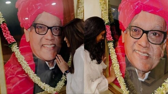 Aishwarya Rai: ಅಪ್ಪ ಕೃಷ್ಣರಾಜ್ ರೈ ನೆನಪಿನಲ್ಲಿ ನಟಿ ಐಶ್ವರ್ಯಾ ರೈ; ಅಜ್ಜನ ಭಾವಚಿತ್ರಕ್ಕೆ ಆರಾಧ್ಯ ಬಚ್ಚನ್ ನಮನ Aishwarya Rai: ಅಪ್ಪ ಕೃಷ್ಣರಾಜ್ ರೈ ನೆನಪಿನಲ್ಲಿ ನಟಿ ಐಶ್ವರ್ಯಾ ರೈ; ಅಜ್ಜನ ಭಾವಚಿತ್ರಕ್ಕೆ ಆರಾಧ್ಯ ಬಚ್ಚನ್ ನಮನ